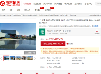 起拍價130億！深圳前海核心地塊法拍，曾規劃‘深圳最高樓’與實業投資夢